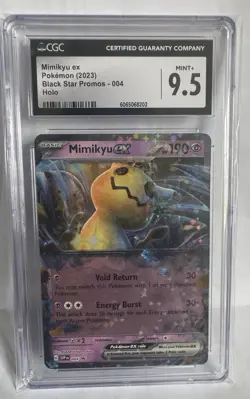 Pokemon Mimikyu ex Holo #004 Grade CGC 9.5 +MINT - Image 1