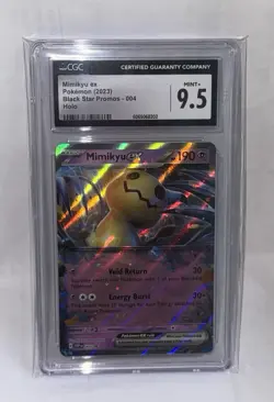 Pokemon Mimikyu ex Holo #004 Grade CGC 9.5 +MINT - Image 2