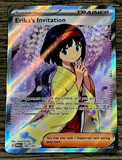 Erika’s Invitation - 196/165 - NM-MINT 💎 Scarlet & Violet 151 - Pokemon TGC - Image 1