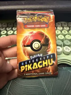 Pokemon Detective Pikachu Bundle Sealed Pack SM190 Pikachu SM199 Psyduck Promo - Image 2