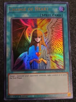 Change of Heart - MAMA-EN078 - Ultra Rare - 1st Edition - VLP - Magnificen - Image 1