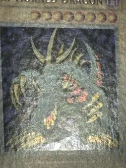 Tri-Horned Dragon LOB-000 Legend Of Blue Eyes White Dragon Unlimited Holo Bleed - Image 2