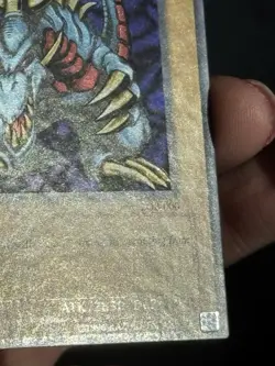 Tri-Horned Dragon LOB-000 Legend Of Blue Eyes White Dragon Unlimited Holo Bleed - Image 5