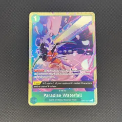 ONE PIECE Card Game TCG / Paradise Waterfall OP01-057 / NM Promo ENG Holo - Image 1