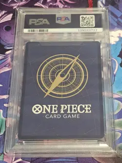 2025 ONE PIECE PRB02-PREMIUM BOOSTER VOL.2 ALT ART #002 TRAFALGAR LAW PSA 10 - Image 2