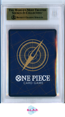 MONKEY.D.LUFFY ONE PIECE ST21-014 2025 UNNUMBERED PRMS SR JAPANISCH BECKETT 9.5 - Image 2