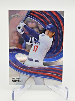 Shohei Ohtani 2024 Topps Chrome Strokes #S-2 Dodgers - Image 1