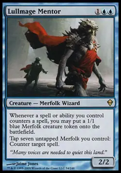 Lullmage Mentor - Medium Play MTG Zendikar - Image 1
