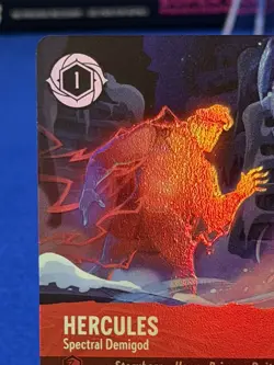 Disney Lorcana Hercules Spectral Demigod 214/204 Epic Rare Winterspell Foil NM - Image 2