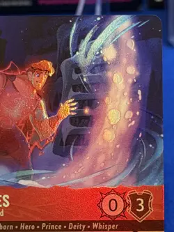 Disney Lorcana Hercules Spectral Demigod 214/204 Epic Rare Winterspell Foil NM - Image 3
