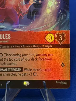 Disney Lorcana Hercules Spectral Demigod 214/204 Epic Rare Winterspell Foil NM - Image 5