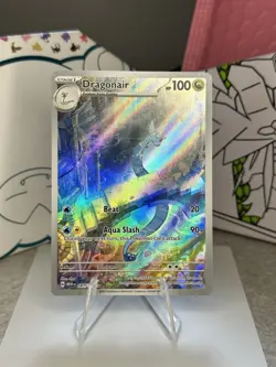 Pokemon TCG Dragonair Illustration Rare Card 181/165 Scarlet NM - Image 1