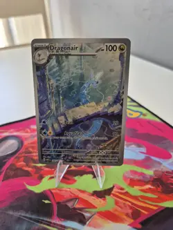 Pokemon TCG Dragonair English Card 181/165 Scarlet Violet 151 Illustration Rare - Image 1