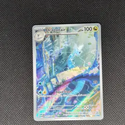 Pokemon TCG Dragonair Scarlet & Violet 151 Card 181/165 Holo Illustration Rare - Image 1