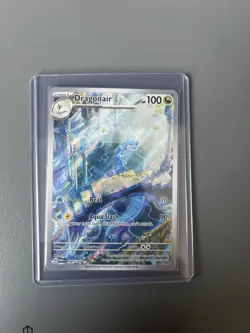 Pokemon TCG Dragonair Illustration Rare Card 181/165 Scarlet & Violet 151 - Image 1