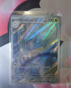 Pokemon TCG Dragonair Scarlet & Violet 151 Illustration Rare Holo Card 181/165 - Image 1