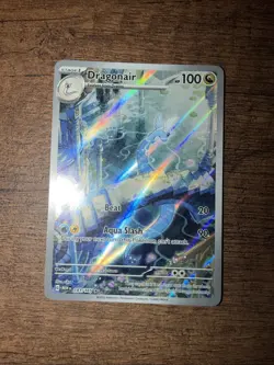 Pokemon TCG Dragonair Illustration Rare Card 181/165 Scarlet - Image 1