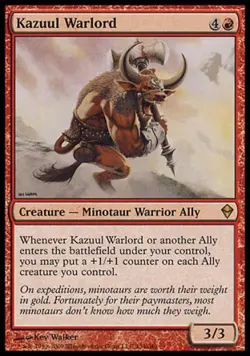 Kazuul Warlord - Medium Play MTG Zendikar - Image 1