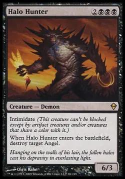 Halo Hunter - Medium Play MTG Zendikar - Image 1