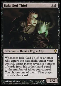 Bala Ged Thief - Medium Play MTG Zendikar - Image 1