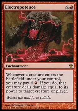 Electropotence - Medium Play MTG Zendikar - Image 1