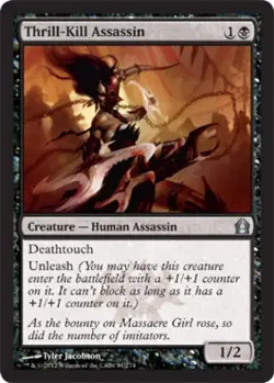 Thrill-Kill Assassin - Medium Play MTG Return to Ravnica - Image 1
