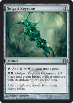 Golgari Keyrune - Medium Play MTG Return to Ravnica - Image 1