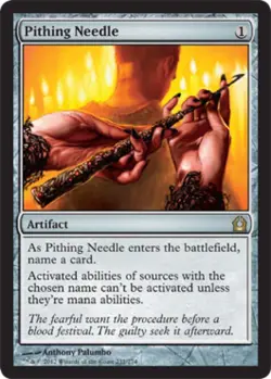 Pithing Needle - Medium Play MTG Return to Ravnica - Image 1