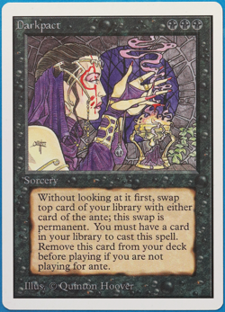 Darkpact Unlimited NM (Rare Reserved List MTG Magic Card) (ID# 501511) ABUGames - Image 1