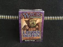1999 MtG - Urza's Destiny Theme Deck -Battle Surge - Factory Sealed/English - Image 1