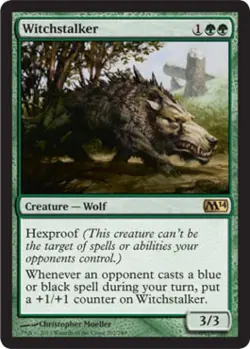Witchstalker - Medium Play MTG Magic 2014 Core Set - Image 1