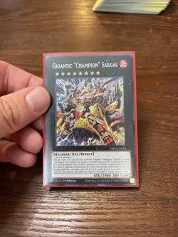 Yugioh x1 Gigantic "Champion" Sargas MP24-EN071 Prismatic Secret (Near Mint!) - Image 1