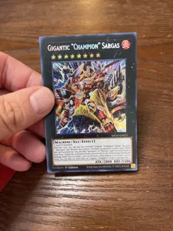 Yugioh x1 Gigantic "Champion" Sargas MP24-EN071 Prismatic Secret (Near Mint!) - Image 3