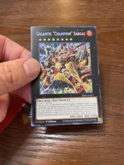 Yugioh x1 Gigantic "Champion" Sargas MP24-EN071 Prismatic Secret (Near Mint!) - Image 4