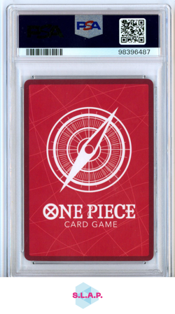 PORTGAS D. ACE BLCK & WHITE ALT ART ONE PIECE JP ULTI DECK ST13 2023 002 PSA 10 - Image 2