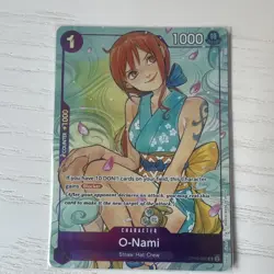 Namco O-Nami OP05-062 Foil Uncommon Character One Piece Promo Peach Momoko - Image 1