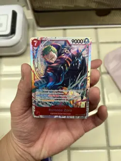 One Piece Roronoa Zoro (EB04-007) Adventure on Kami's Island Foil Super Rare SR - Image 1