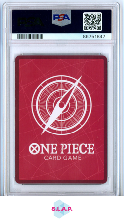 NAMI ALTERNATE ART ONE PIECE JAPANESE OP03-PILLARS OF STRENGTH 2023 040 PSA 10 - Image 2