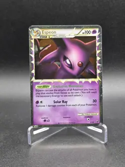 Espeon Prime 81/90 Ultra Rare HGSS Undaunted Pokemon TCG LP/NM - Image 1