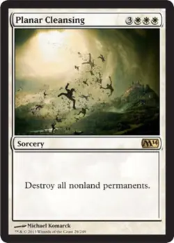 Planar Cleansing - Medium Play MTG Magic 2014 Core Set - Image 1