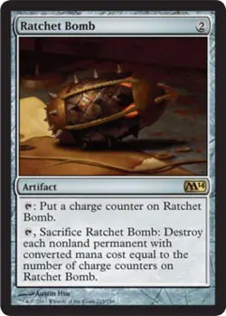 Ratchet Bomb - Medium Play MTG Magic 2014 Core Set - Image 1