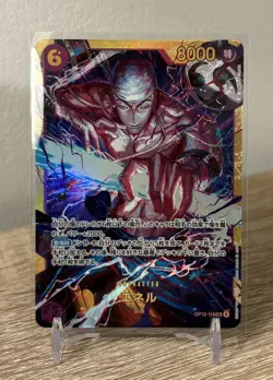 Enel OP15-118 SEC Japanese One Piece Card Game Adventure on KAMI’s Island NM - Image 1