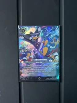 Let's Get Dangerous 240/204 Enchanted Disney Lorcana Winterspell EN - 11 - Image 1