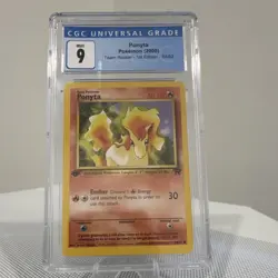 Ponyta Team Rocket 1st Edition CGC 9 Graded Card 64/82 - Image 1