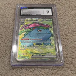 🌿🌿 CGC 10 Venusaur ex 184/165 SR Pokemon 151 sv2a Pokemon Card - Image 1