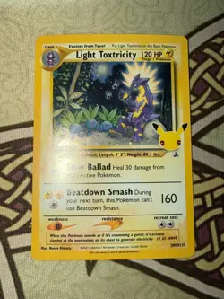 Light Toxtricity SWSH137 SWSH: Sword & Shield Promo Cards Holo - Image 3