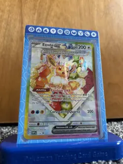 Pokemon Eevee ex 174 SVP Black Star Promo Full Art Holo Basic 200 HP Card - Image 1