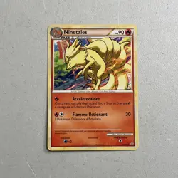 Pokemon TCG 2010 HGSS Unleashed Card -- Ninetales 20/95 - Image 1