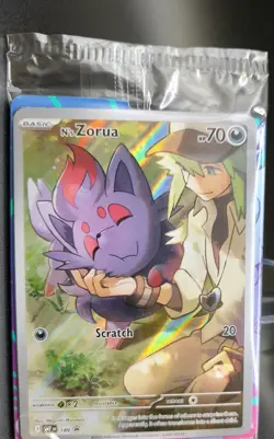 N’s Zorua SVP 189 Promo - Journey Together SEALED Card - Image 3
