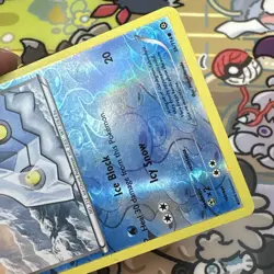 Bergmite 36/114 Reverse Holo Steam Siege Pokemon TCG Card - Image 4